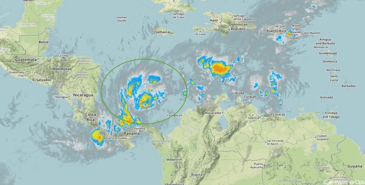 Enhanced Tropical Infrared Satellite Monday, November 21, 2016