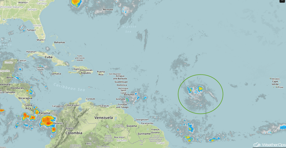 Enhanced Infrared Tropical Satellite Thursday, July 6, 2017