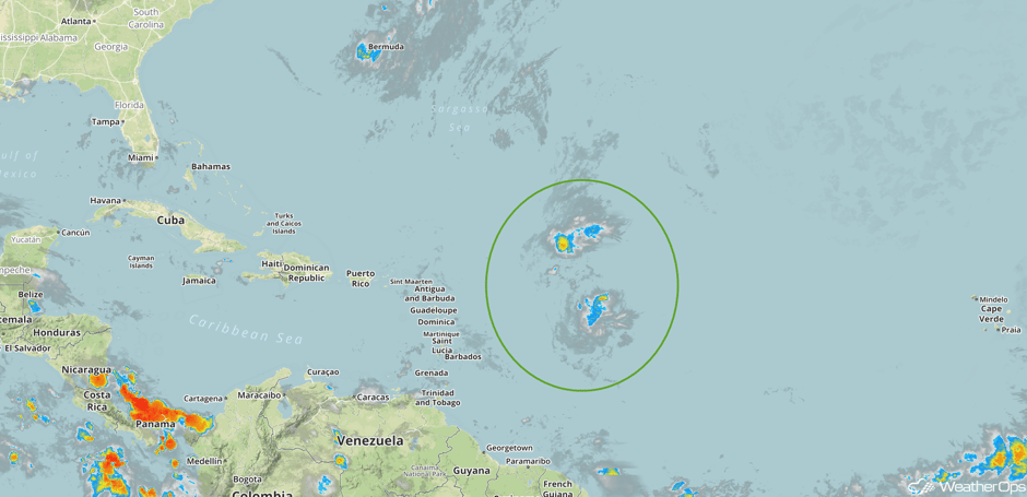 Enhanced Infrared Tropical Satellite 7/7/17