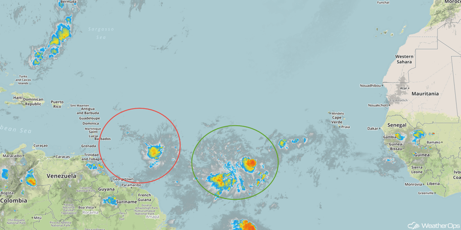 Enhanced Infrared Tropical Satellite 7/17/17