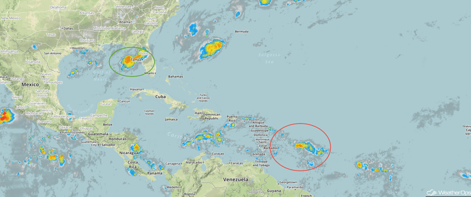 Enhanced Infrared Tropical Satellite 8/2/17