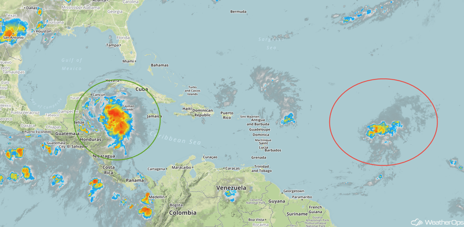 Enhanced Infrared Tropical Satellite 8/7/17
