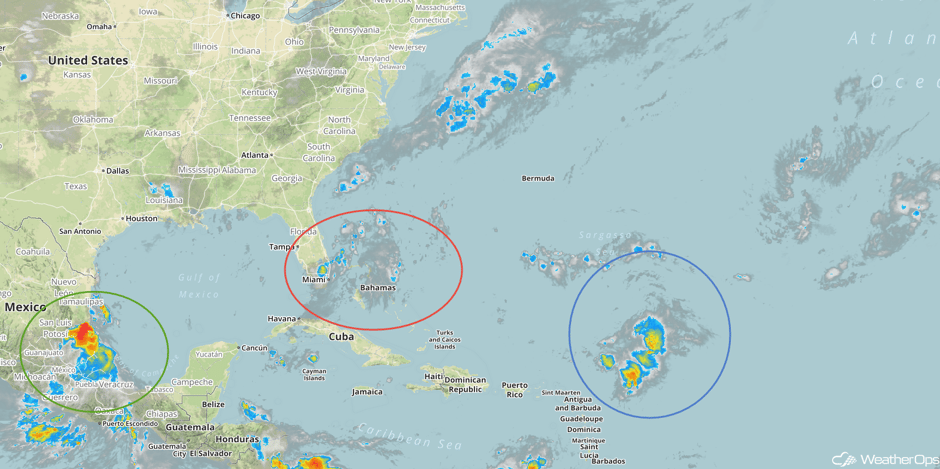 Enhanced Infrared Tropical Satellite 8/10/17