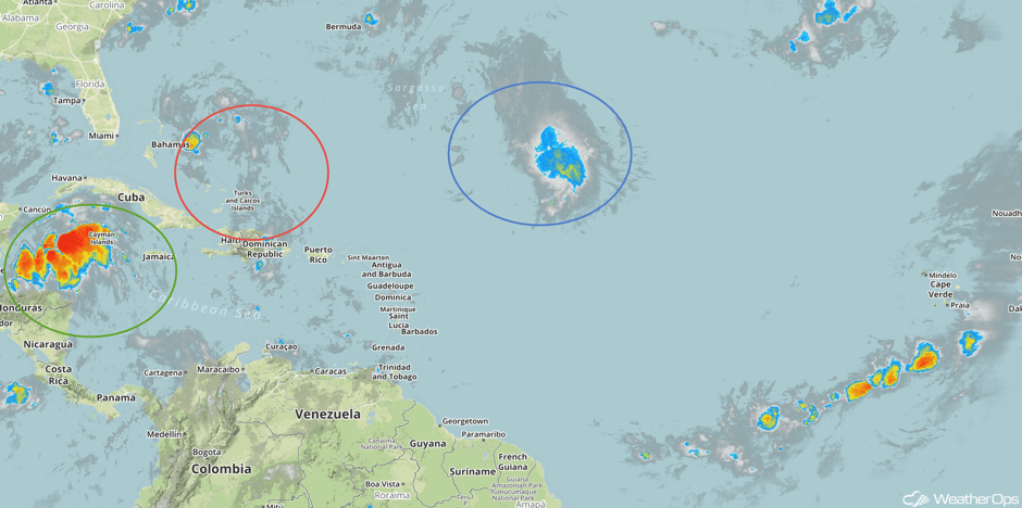 Enhanced Infrared Tropical Satellite 8/21/17