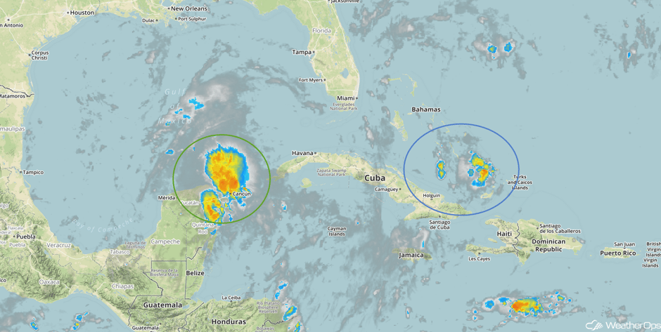 Tropical Enhanced Infrared Satellite 8/22/17
