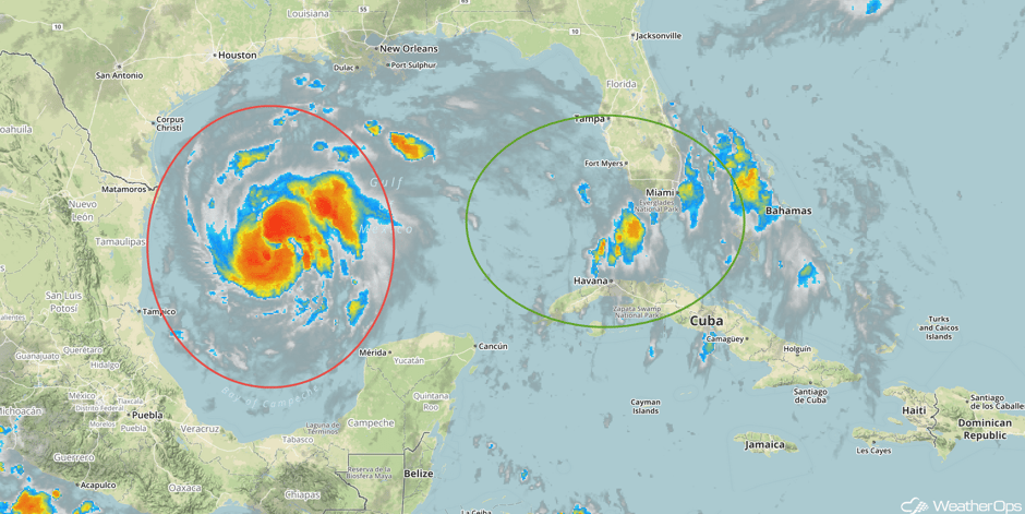 Enhanced Infrared Tropical Satellite 8/24/17