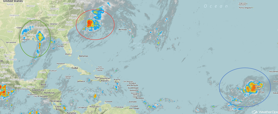 Enhanced Infrared Tropical Satellite 8/29/17