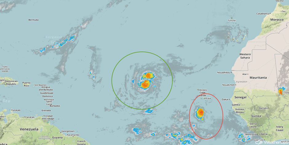 Enhanced Infrared Tropical Satellite 9/1/17