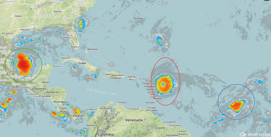 Enhanced Infrared Tropical Satellite 9/5/17
