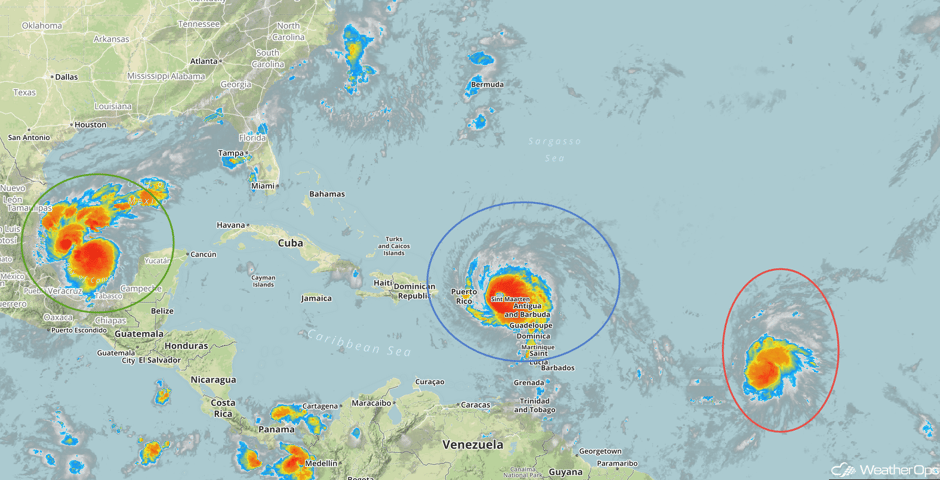 Enhanced Infrared Tropical Satellite 9/6/17