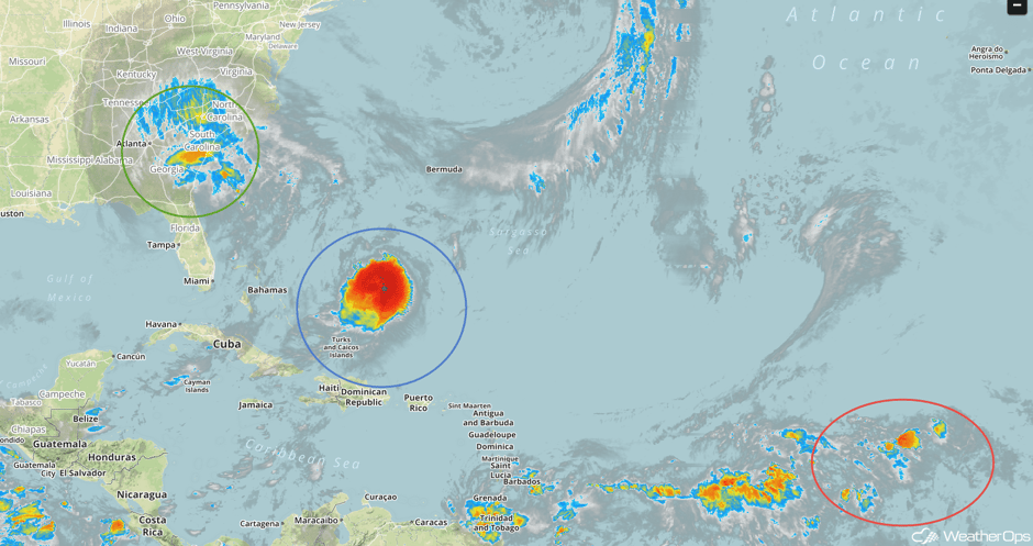 Enhanced Infrared Tropical Satellite 9/11/17