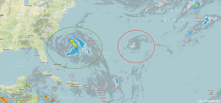Enhanced Infrared Tropical Satellite 9/25/17
