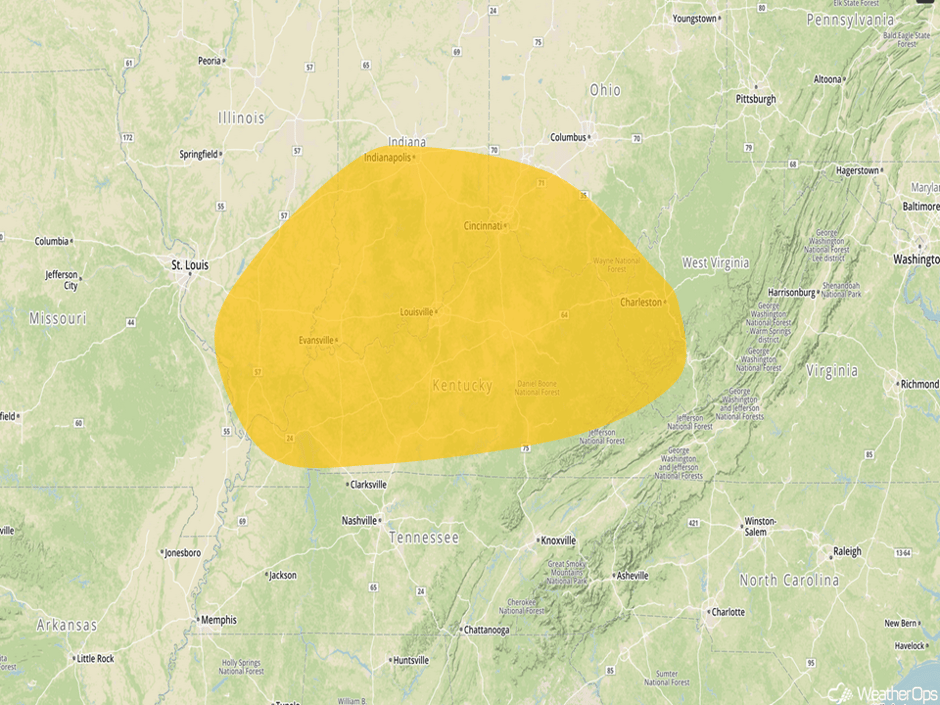 Thunderstorm Risk Outline for Tuesday, May 9, 2017