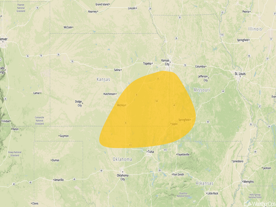 Thunderstorm Risk Outline for Thursday, April 27, 2017
