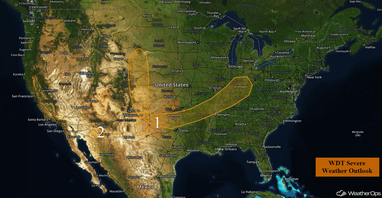 US Hazards for Friday, July 29, 2016