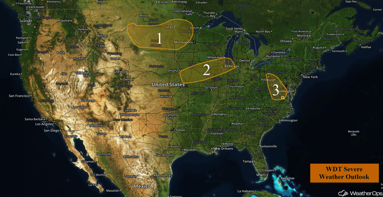 US Hazards for Wednesday, September 7, 2016