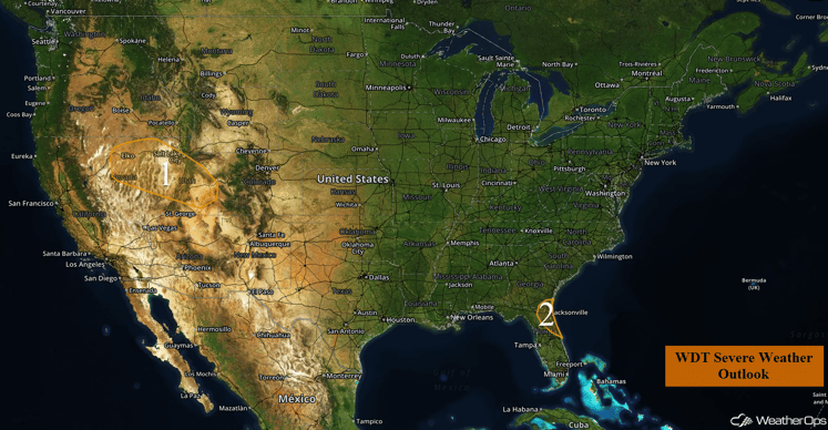 US Hazards for Tuesday, September 13, 2016