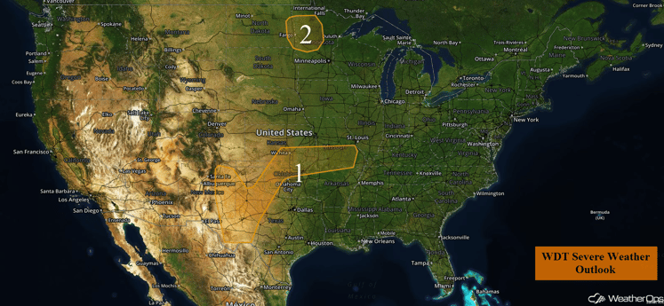 US Hazards for Friday, September 16, 2016
