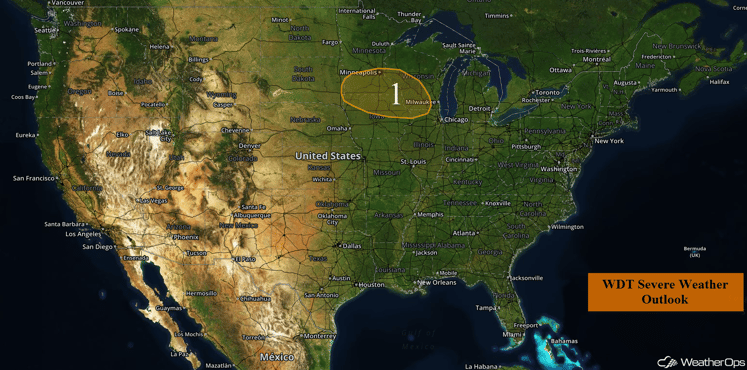 US Hazards for Wednesday, September 21, 2016