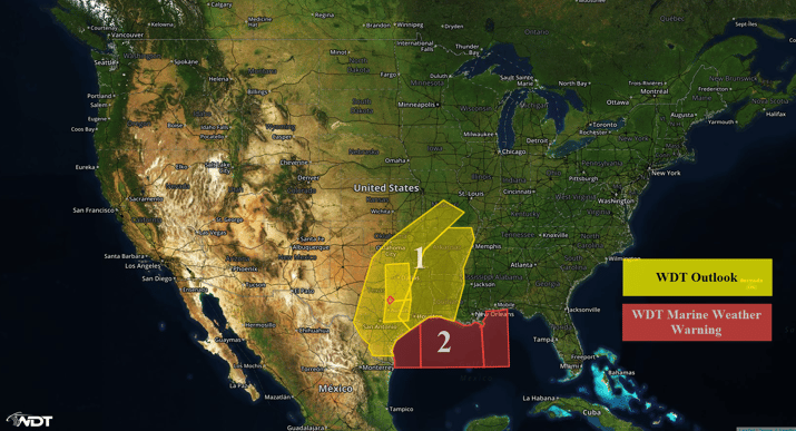 US Hazards Tuesday, March 8, 2016