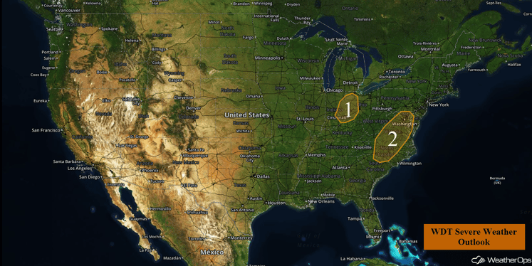 US Hazards for Wednesday, September 28, 2016