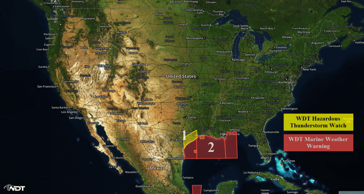 US Hazards Wednesday, March 9, 2016
