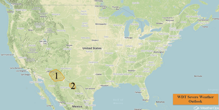 US Hazards for Thursday, November 3, 2016