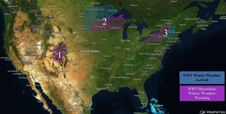 US Hazards Monday, November 21, 2016