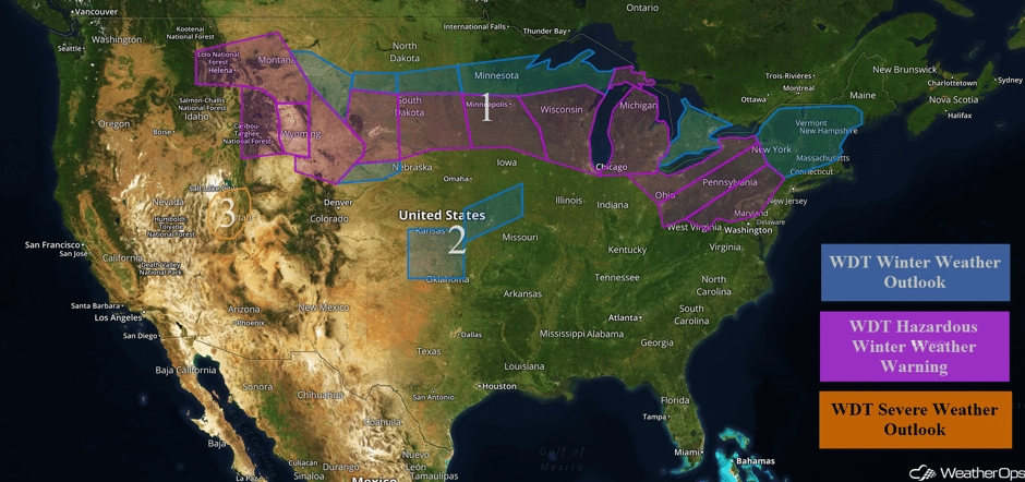 US Hazards Friday, December 16, 2016