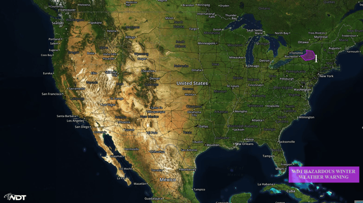 US Hazards Thursday, February 11, 2016
