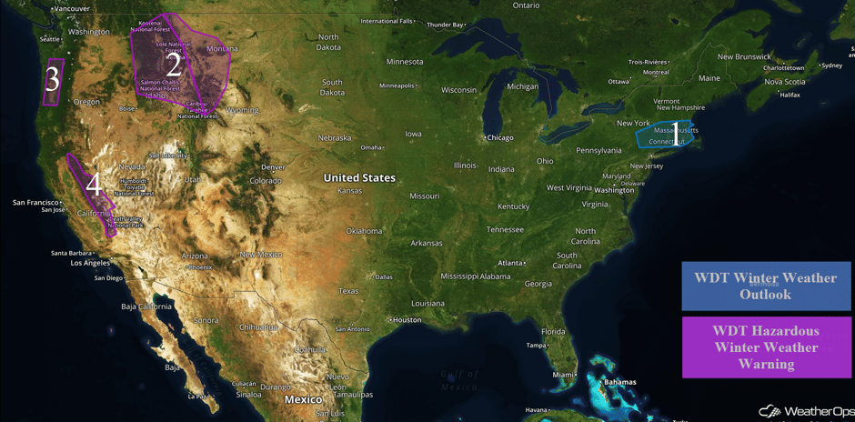 US Hazards Wednesday, February 1, 2017