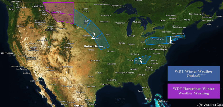 US Hazards Friday, March 10, 2017
