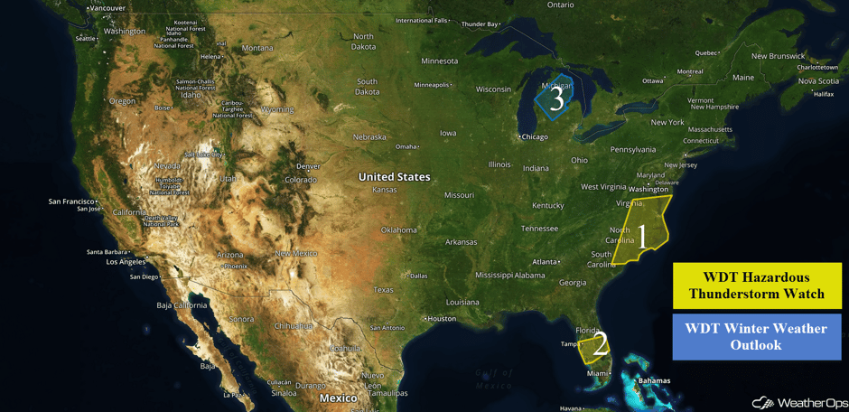 US Hazards Thursday, April 6, 2017