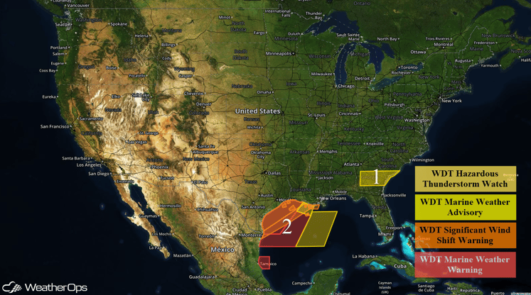 US Hazards Friday, April 1, 2016