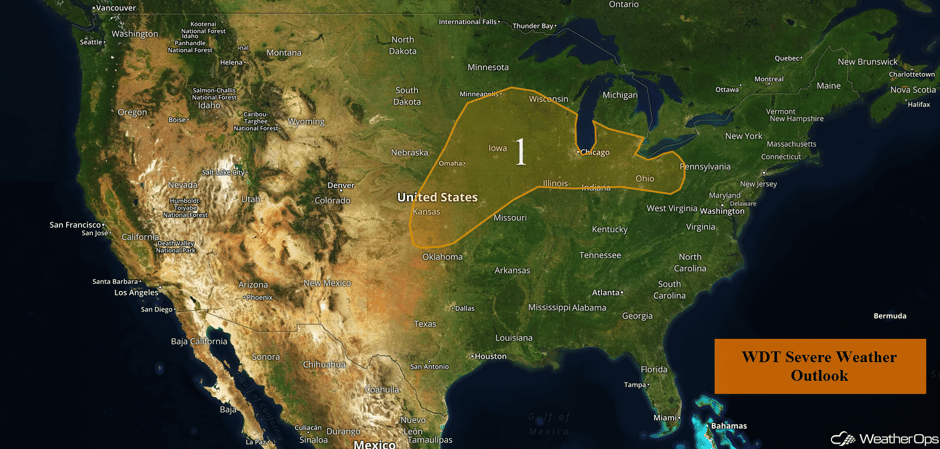 US Hazards Wednesday, April 19, 2017