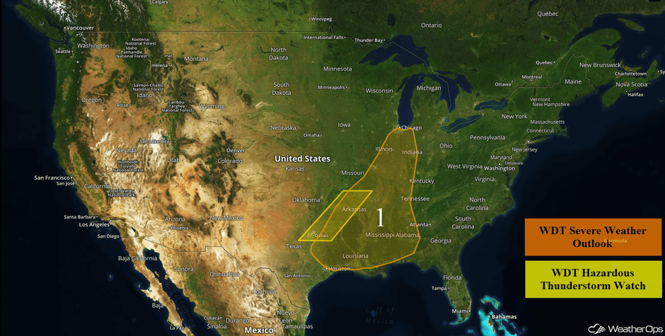 US Hazards Wednesday, April 26, 2017