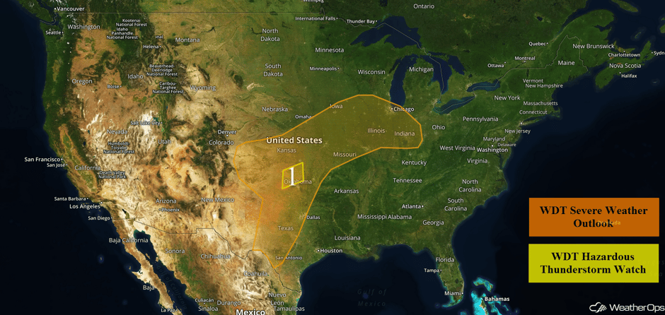 US Hazards for Wednesday, May 10, 2017