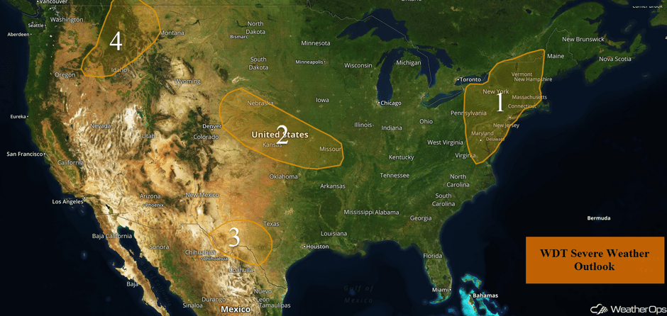 US Hazards Wednesday, May 31, 2017
