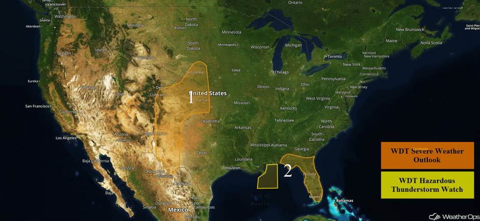 US Hazards for Tuesday, June 6, 2017