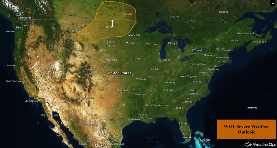 US Hazards for Friday, June 9, 2017