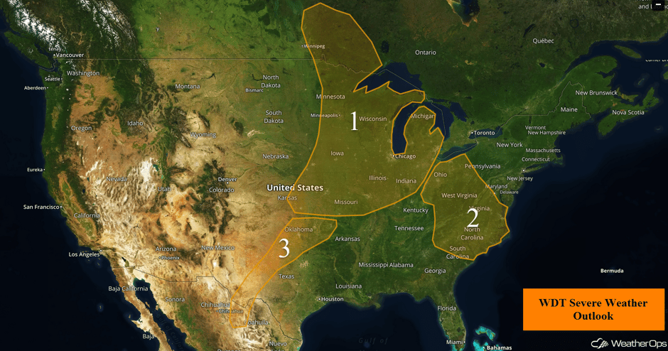 US Hazards Wednesday, June 14, 2017