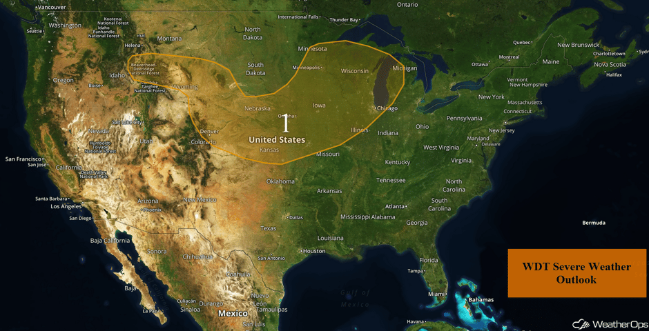 US Hazards for Wednesday, June 28, 2017