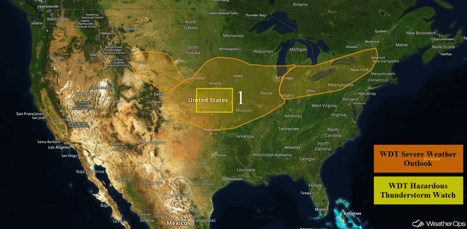 US Hazards for Thursday, June 29, 2017