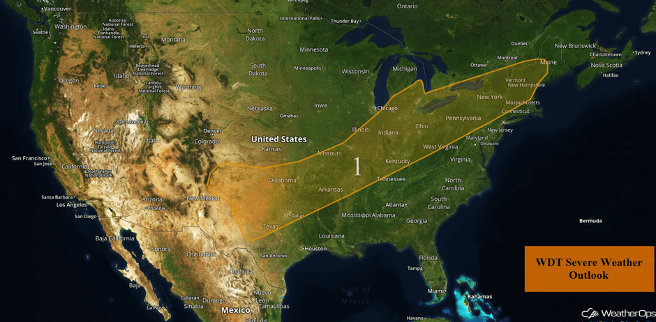 US Hazards for Friday, June 30, 2017