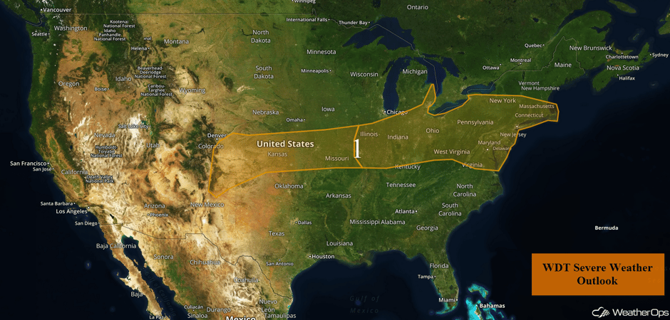 US Hazards for Thursday, July 13, 2017