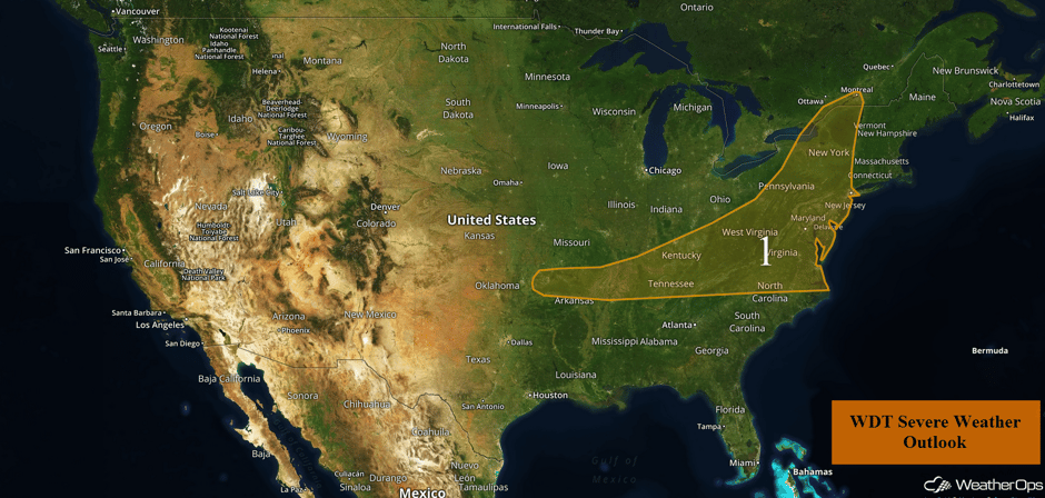 US Hazards for Friday, July 14, 2017