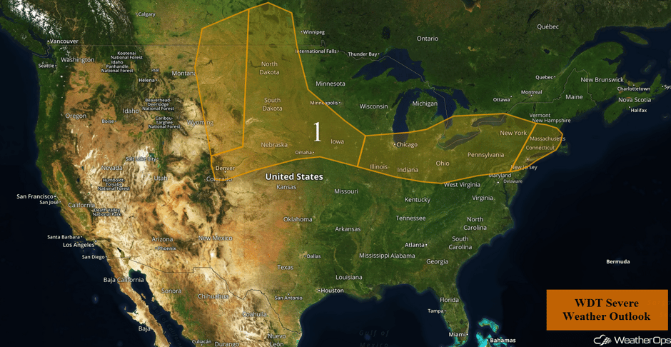 US Hazards for Thursday, July 20, 2017