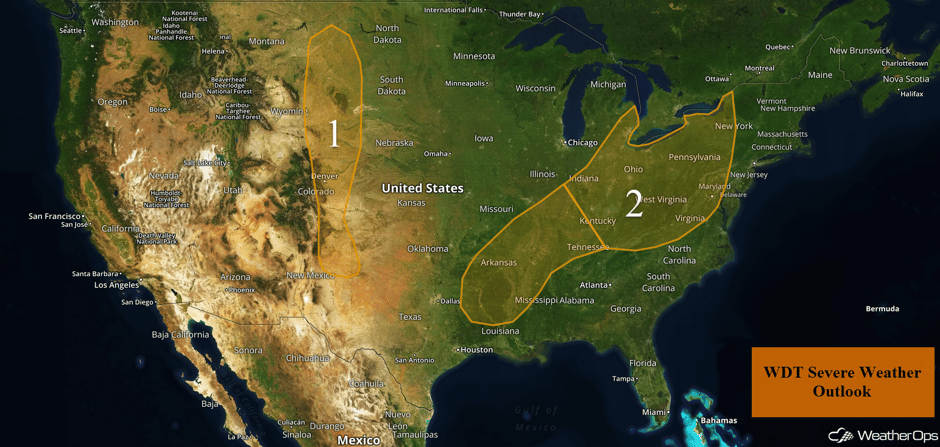 US Hazards for Friday, August 11, 2017