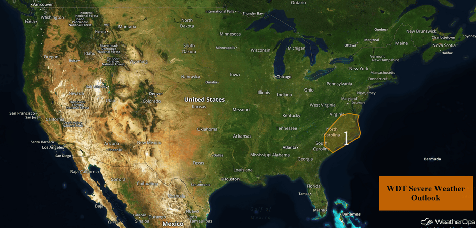 US Hazards for Wednesday, August 23, 2017