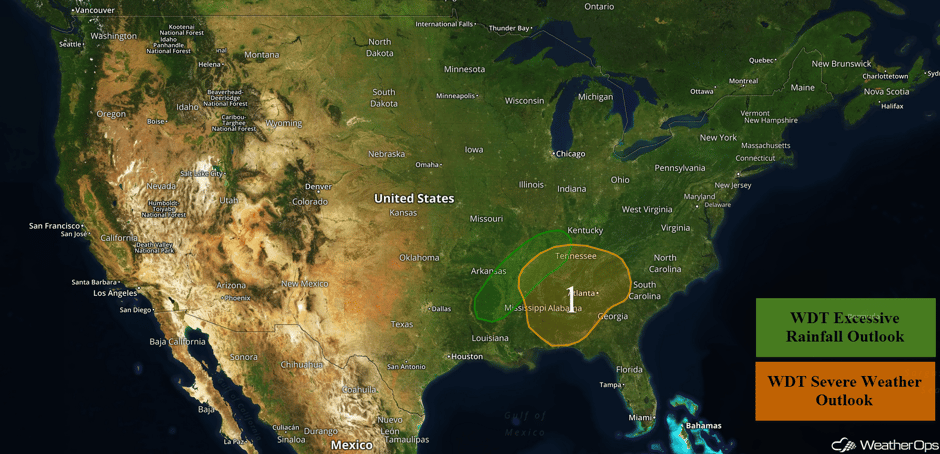 US Hazards Thursday, August 31, 2017